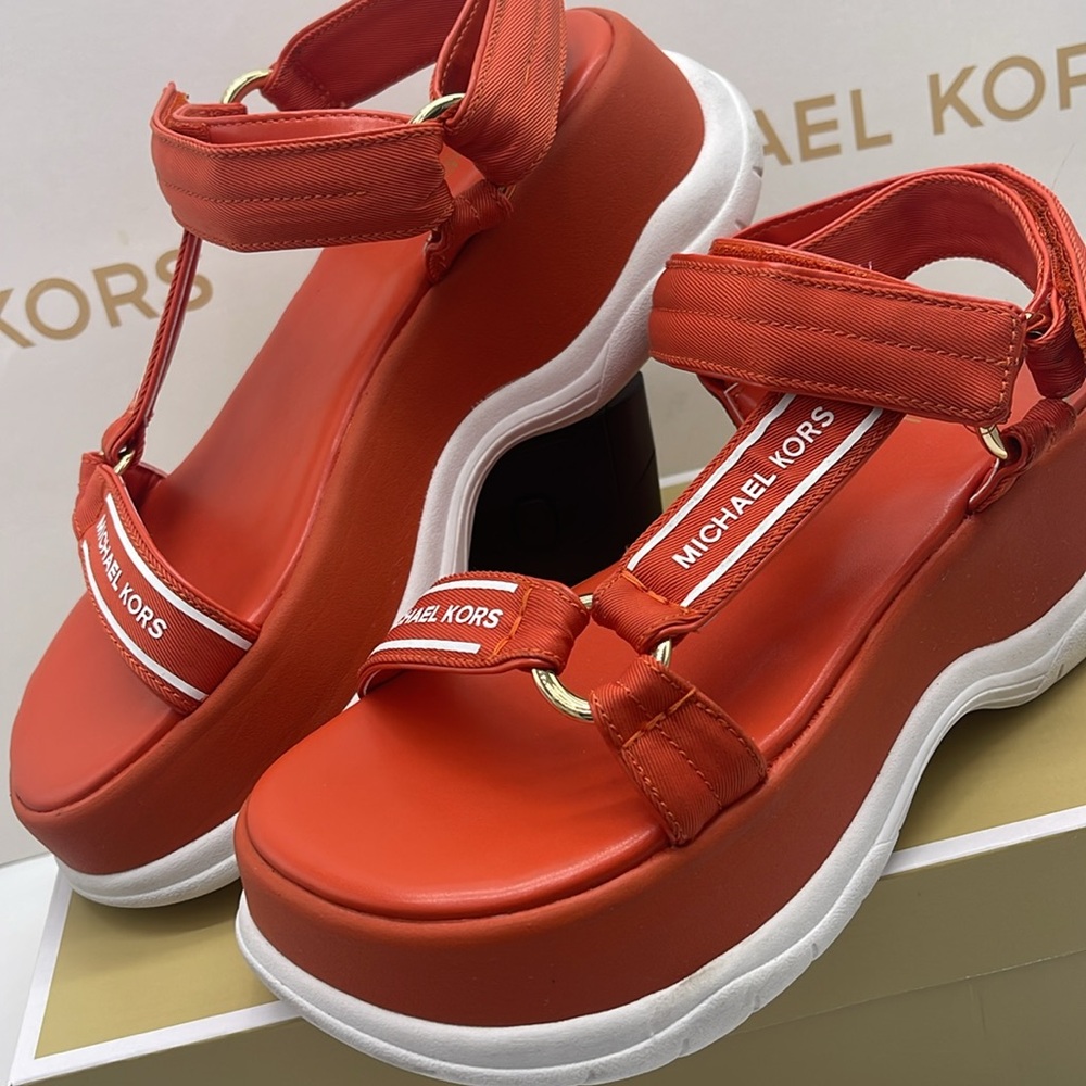 MICHAEL KORS Katrina Nylon Sport Sandal
Red Clay
New - Picture 7 of 16